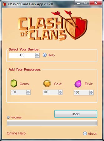 Clash Of Clans Generator